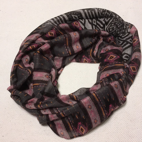 Printed Infinity Scarf - Picture 3 of 3